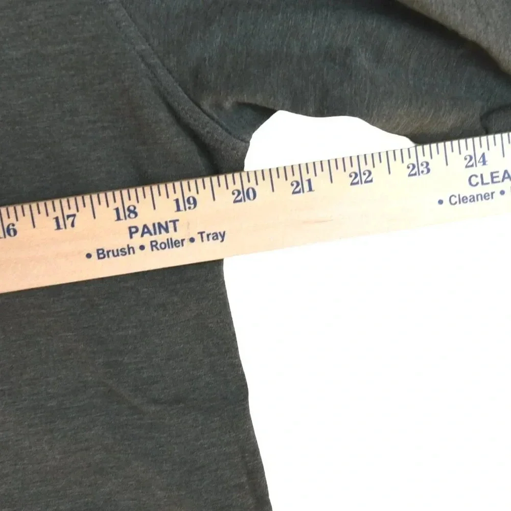 7 for All Mankind || Mens Olive Drab Crewneck Sweater Minimalist Capsule Large - Picture 7 of 7